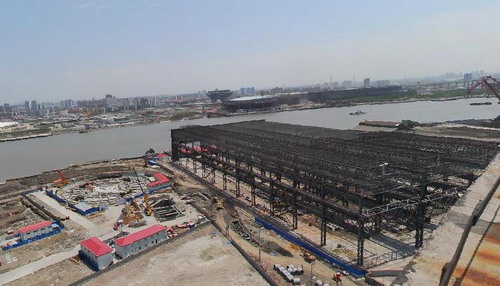 侯马船厂网架工程